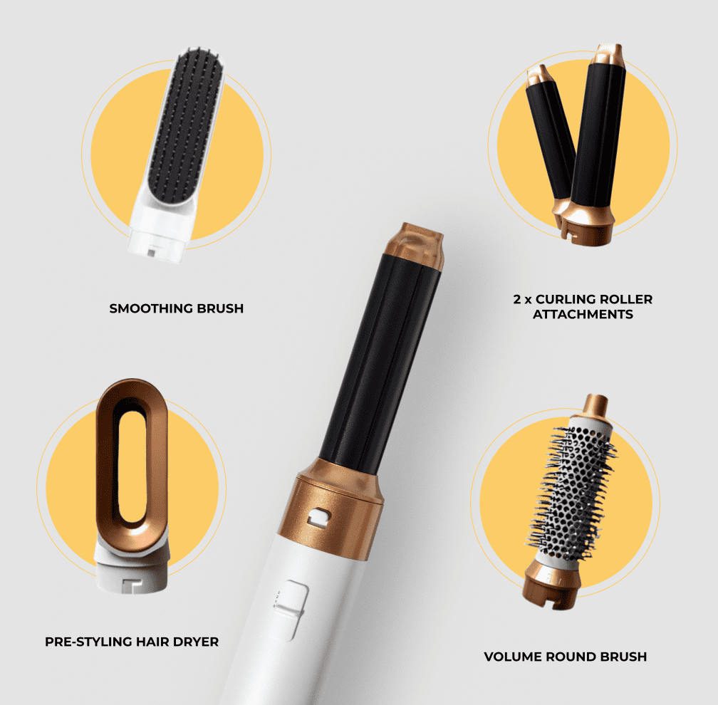 TrueGlow - 5 in 1 Hair styler